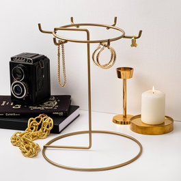 Aberto Design TK-001 Organizador de Joyero Dorado